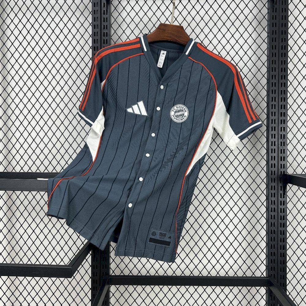 Camisa Masculina Bayern de Munique US Pack Baseball - Adidas 25/26