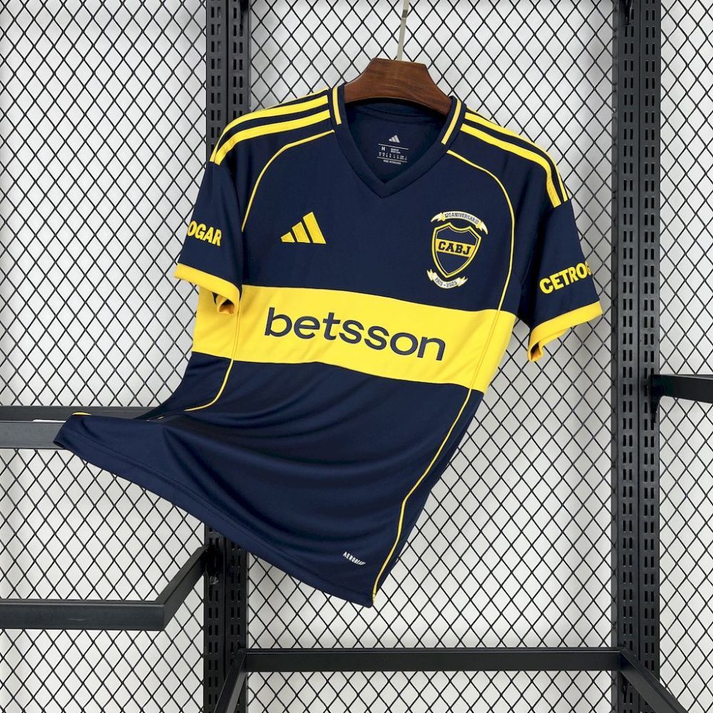 Camisa Masculina Boca Juniors I - Adidas 25/26