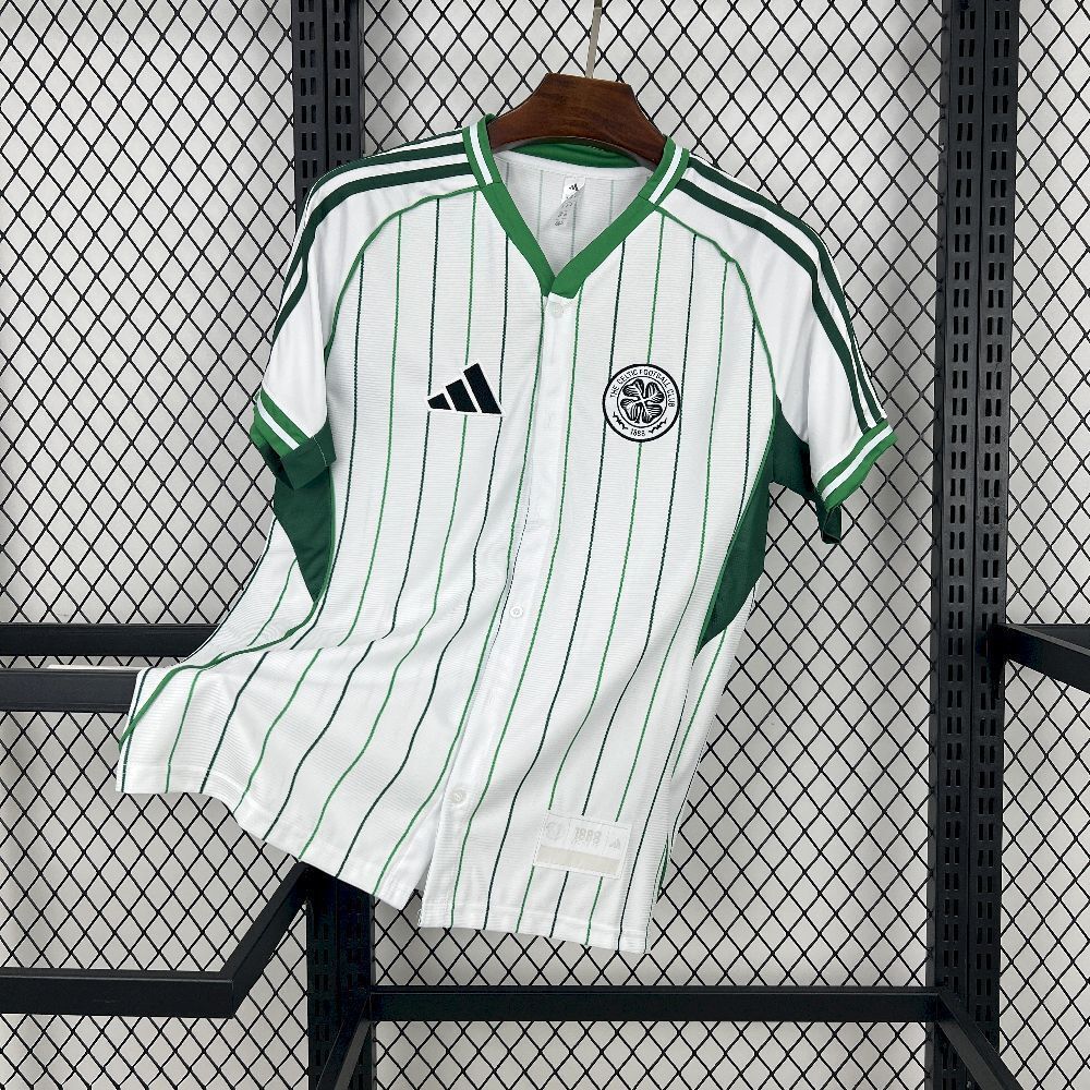 Camisa Masculina Celtic US Pack Baseball - Adidas 25/26