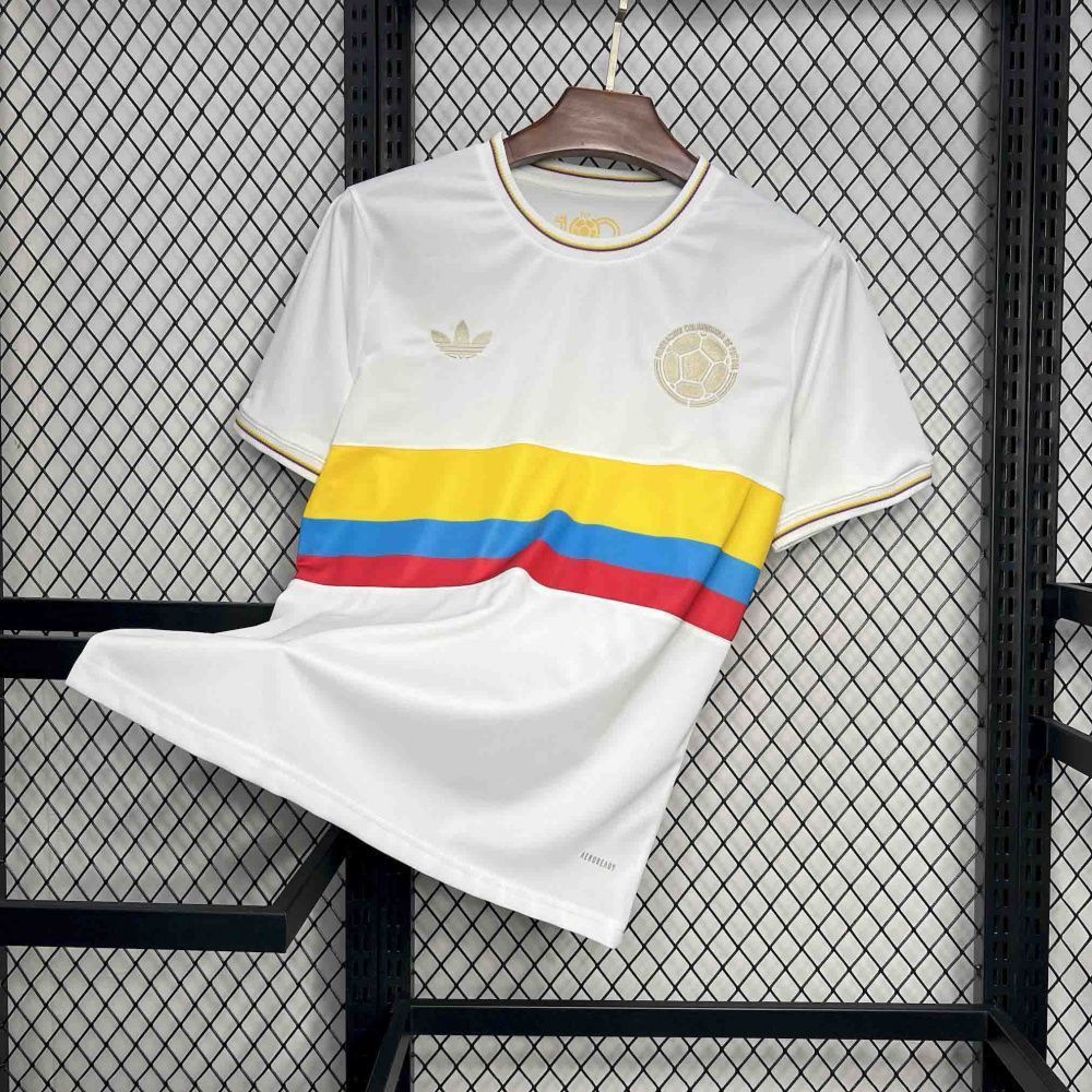 Camisa Masculina Colômbia 100 anos - Adidas 2024