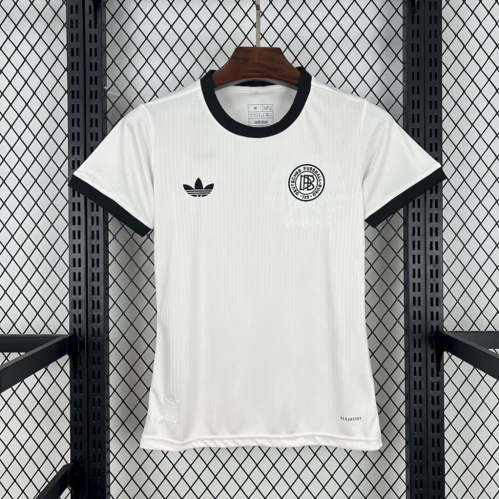 Camisa Feminina Alemanha 125 anos - Adidas 2025