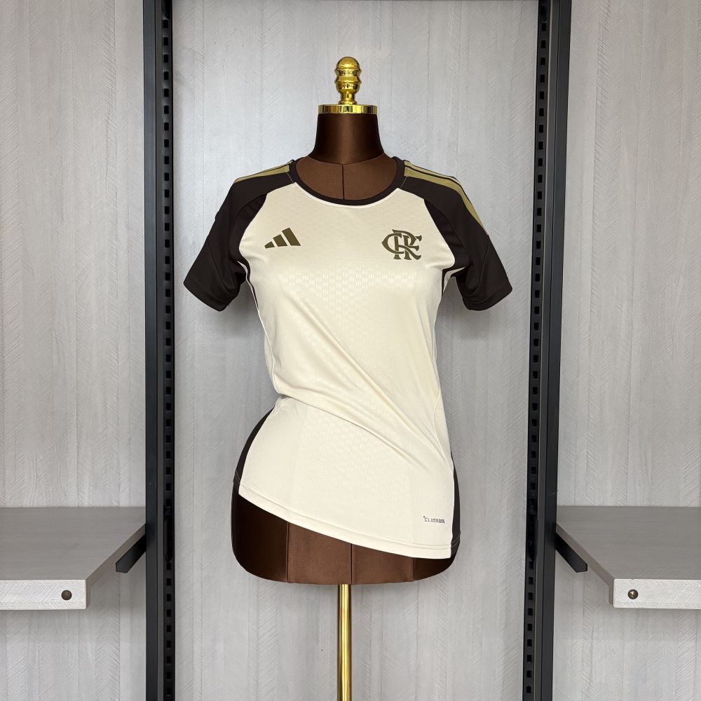 Camisa Feminina Flamengo Treino II - Adidas 26/27