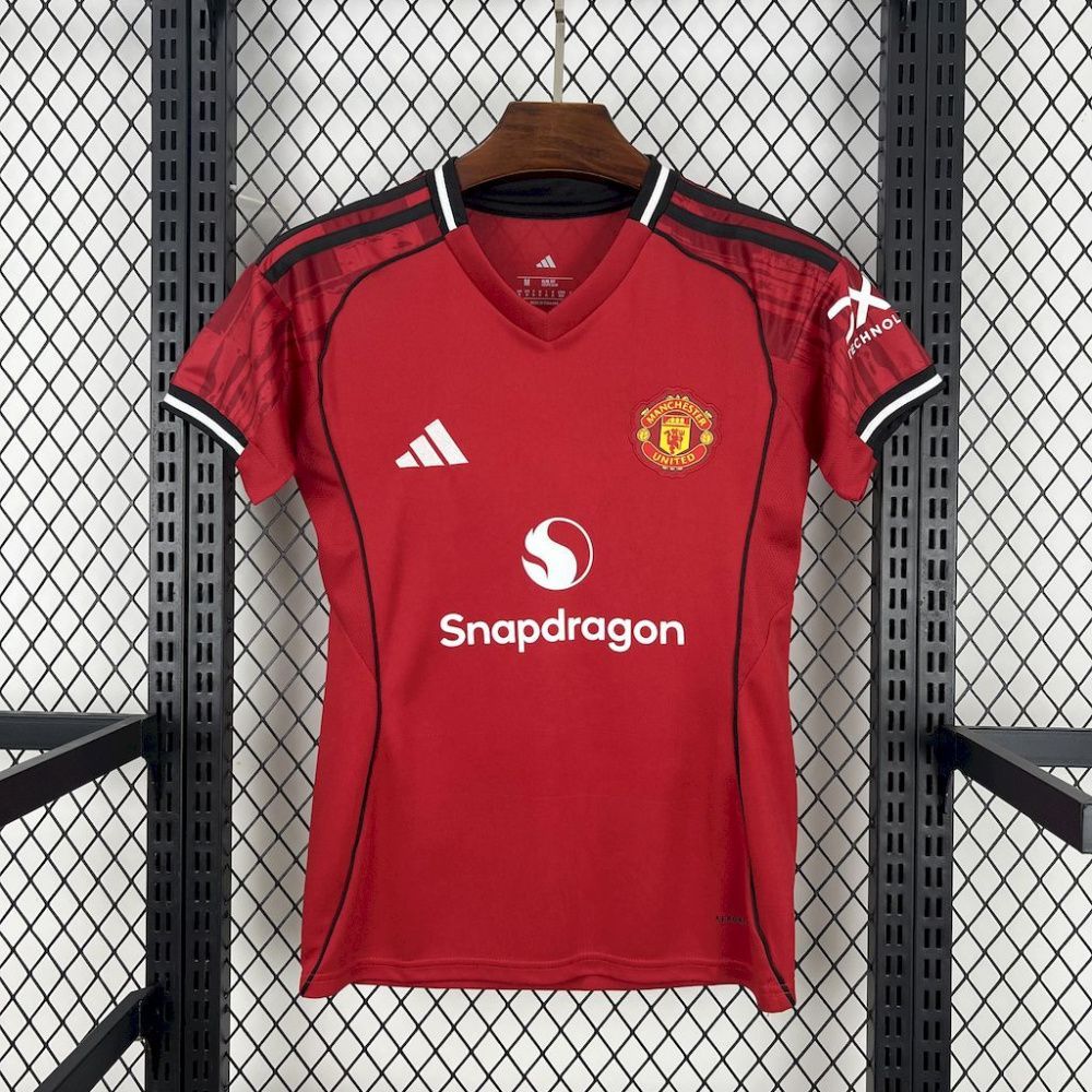 Camisa Feminina Manchester United I - Adidas 25/26