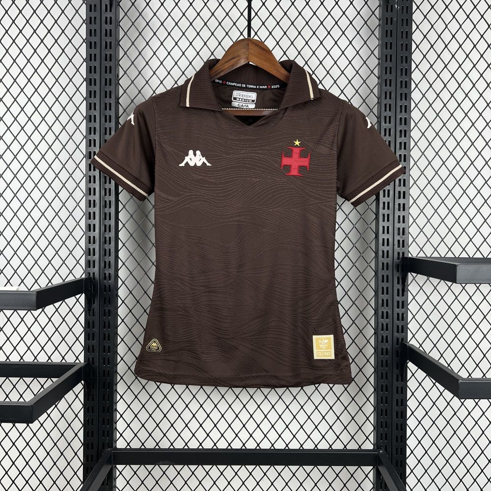 Camisa Feminina Vasco III - Kappa 25/26