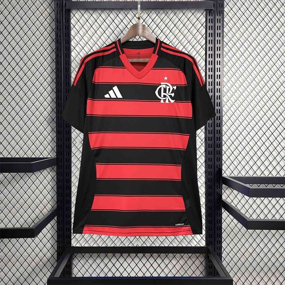 Camisa Masculina Flamengo I - Adidas 25/26