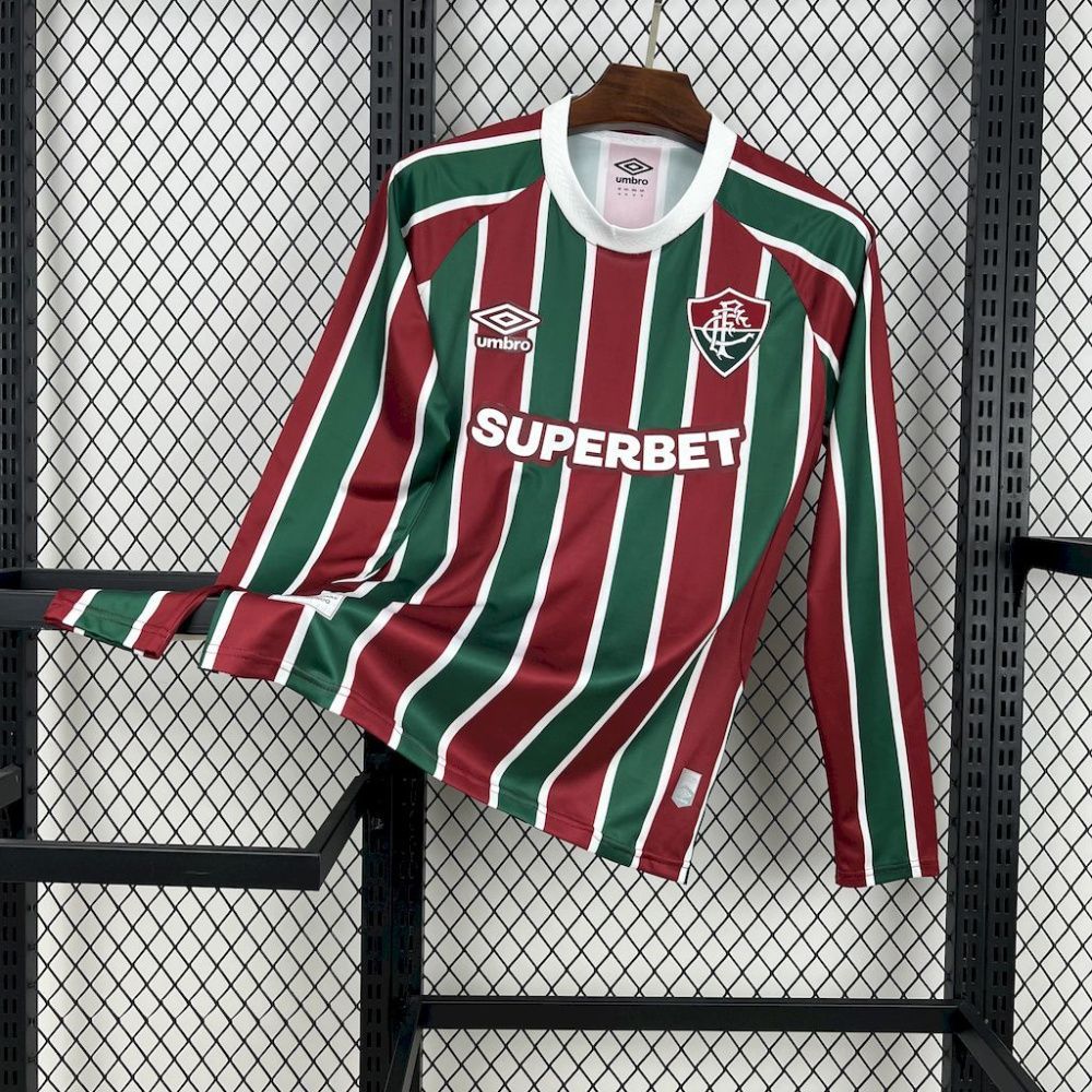 Camisa Manga Longa Fluminense I - Umbro 25/26