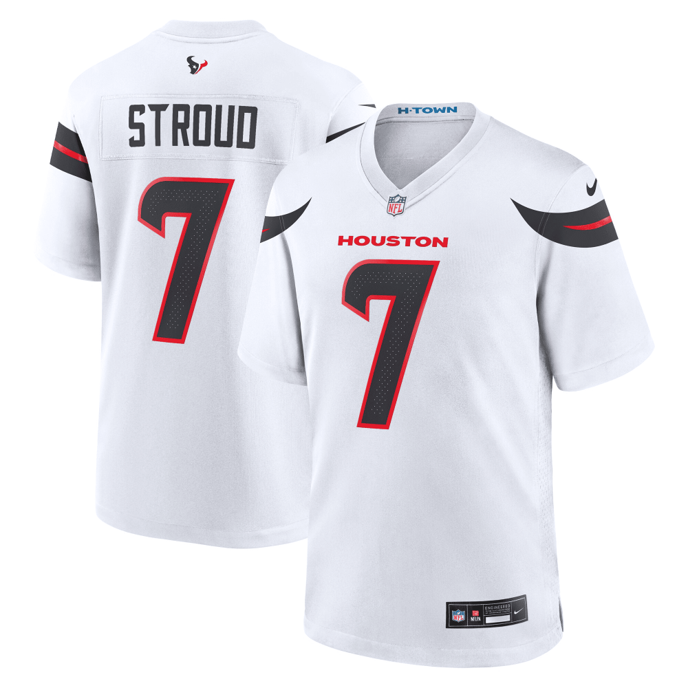 Camisa FUSE Limited Houston Texans Branca - CJ Stroud #7