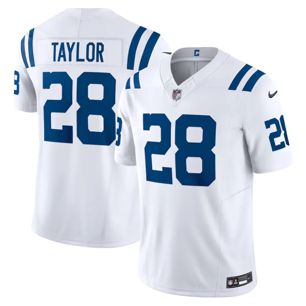 Camisa FUSE Limited Indianapolis Colts Branca - Jonathan Taylor #28