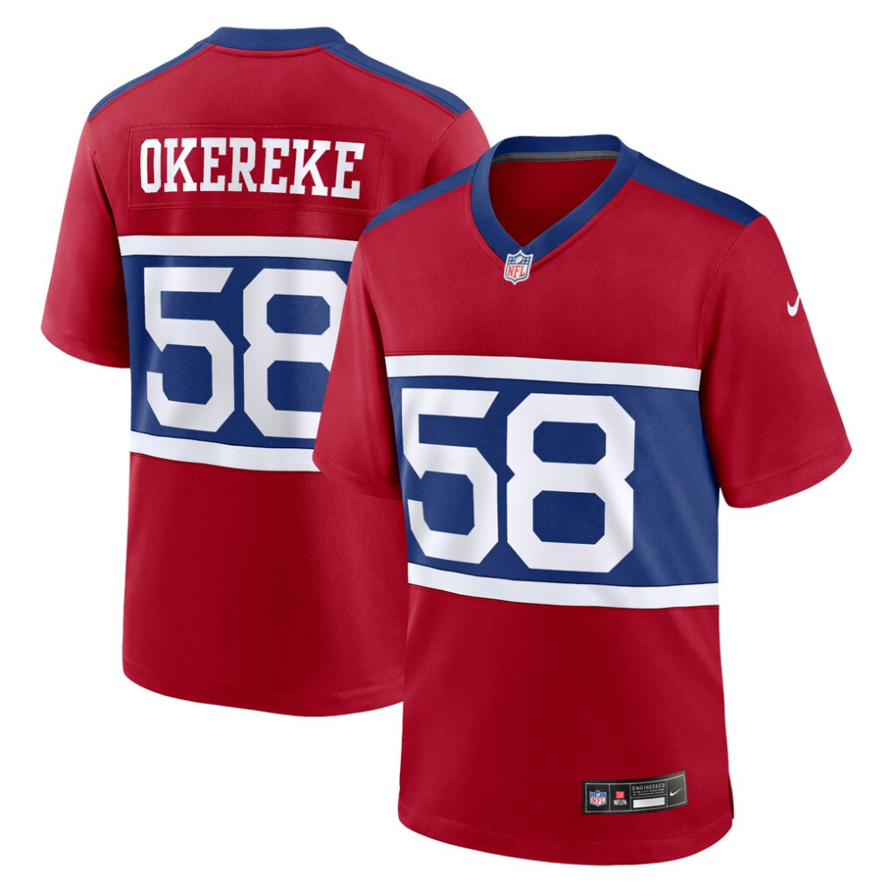 Camisa FUSE Limited New York Giants Vermelha - Bobby Okereke #58