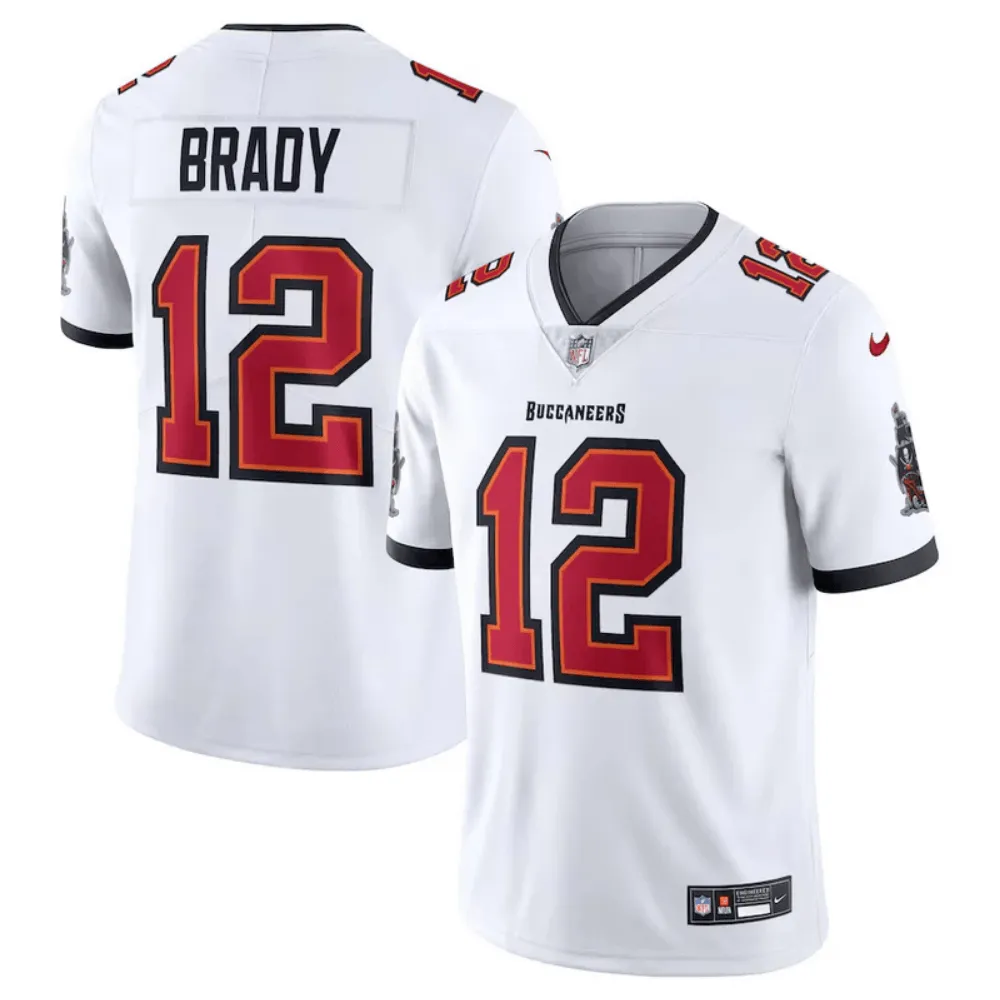 Camisa FUSE Limited Tampa Bay Buccaneers Branca - Tom Brady #12