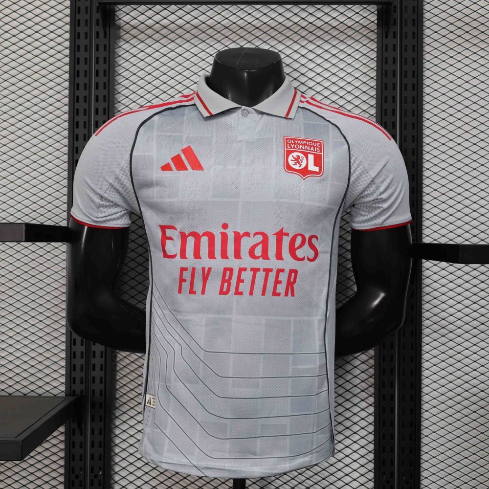 Camisa Jogador Lyon III - Adidas 25/26