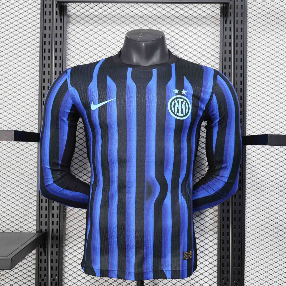 Camisa Jogador Manga Longa Inter de Milão I - Nike 25/26