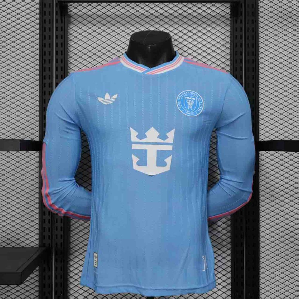 Camisa Jogador Manga Longa Inter Miami III - Adidas 25/26