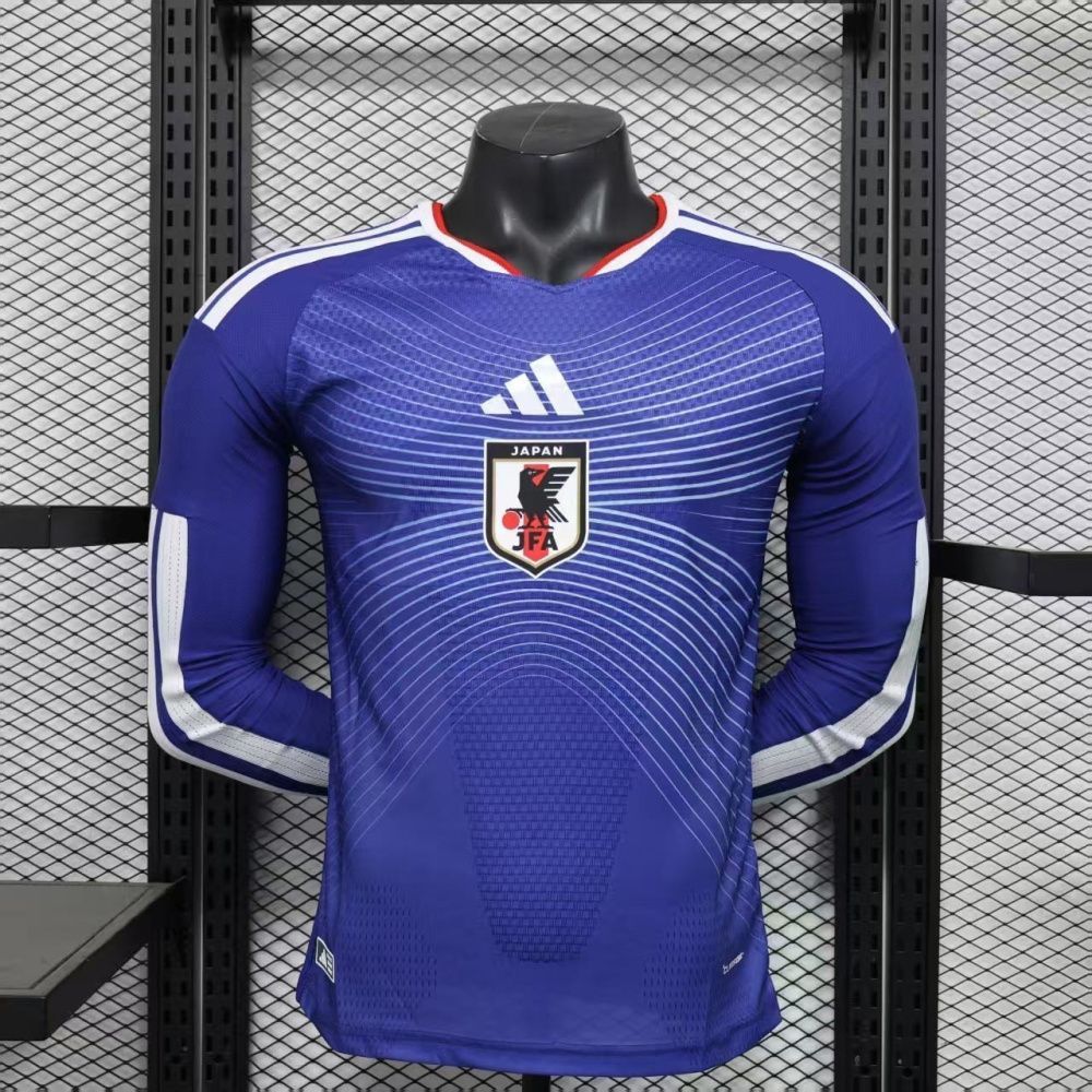 Camisa Jogador Manga Longa Japão I - Adidas 2026