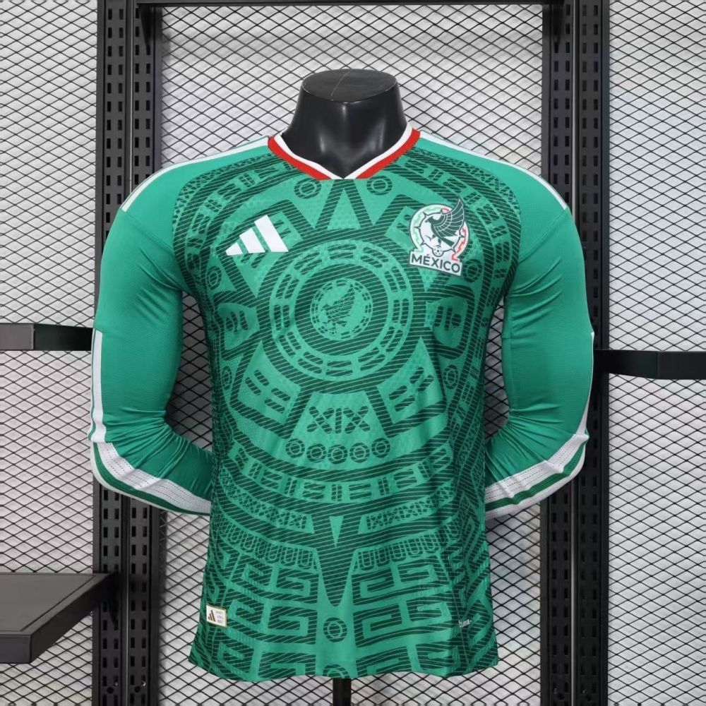 Camisa Jogador Manga Longa México I - Adidas 2026