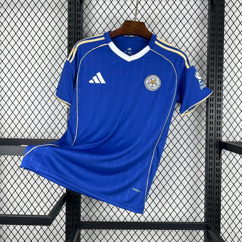 Camisa Masculina Leicester City I - Adidas 25/26