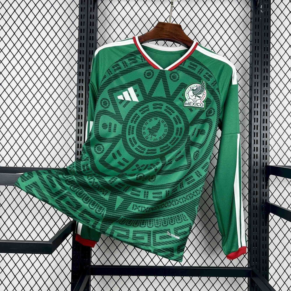 Camisa Manga Longa México I - Adidas 2026