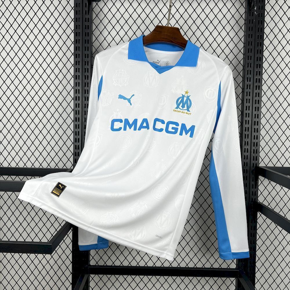Camisa Manga Longa O. Marseille I - Puma 25/26