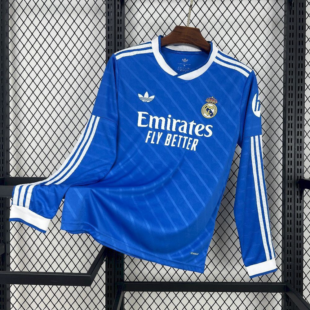 Camisa Manga Longa Real Madrid III - Adidas 25/26