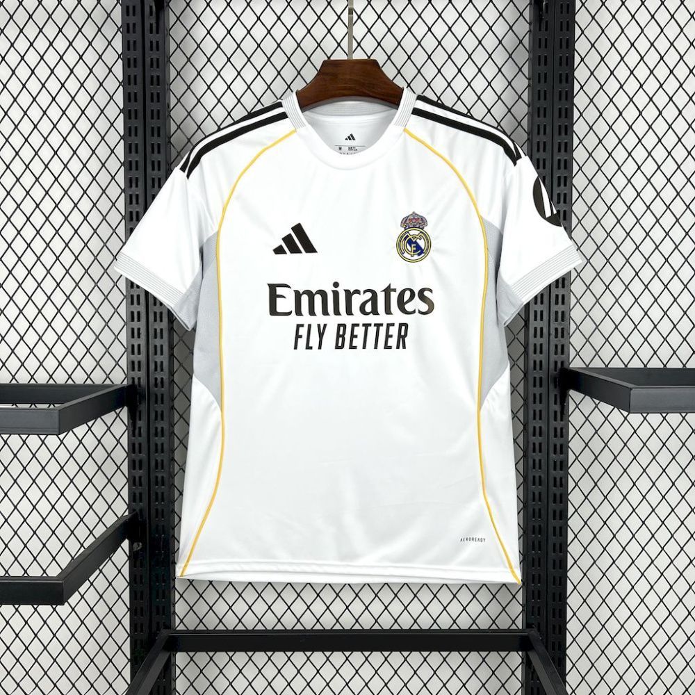 Camisa Masculina Real Madrid I - Adidas 25/26