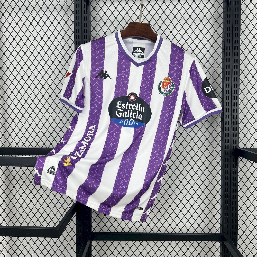 Camisa Masculina Real Valladolid I - Kappa 25/26
