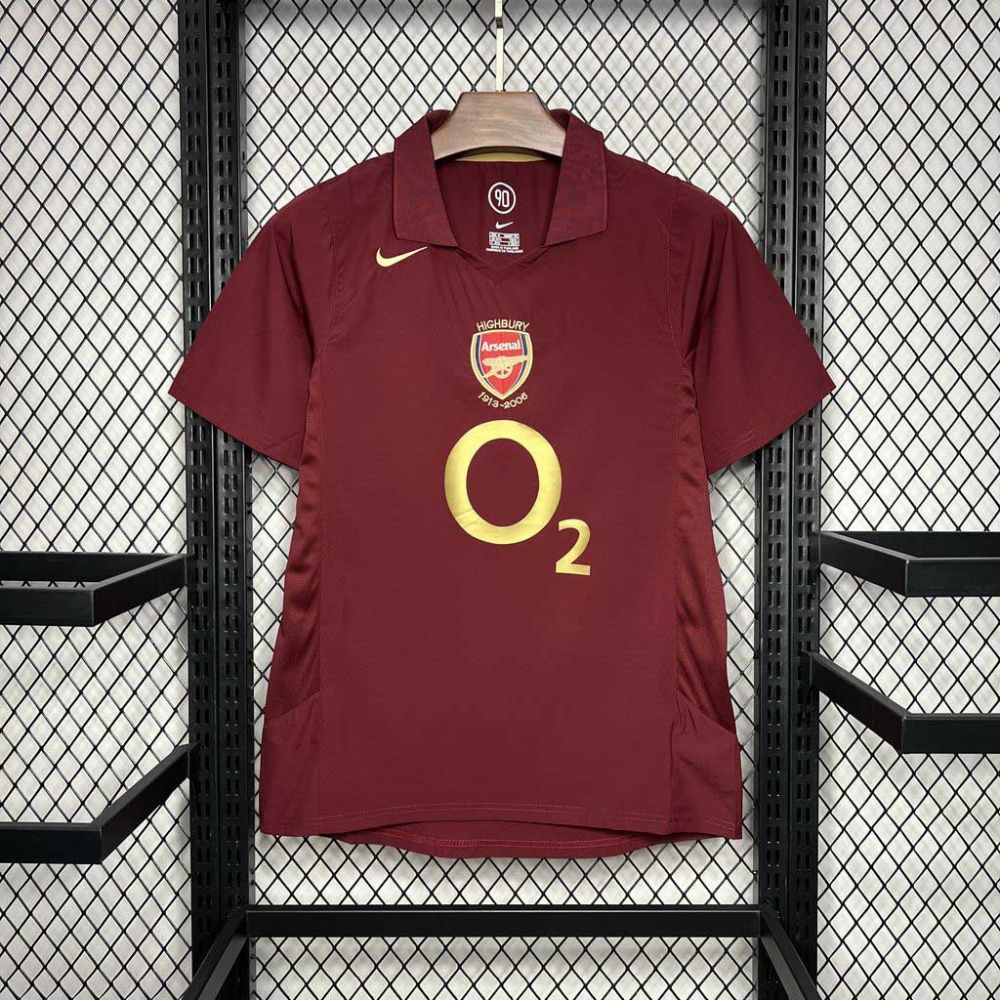 Camisa Retrô Arsenal I - Nike 05/06