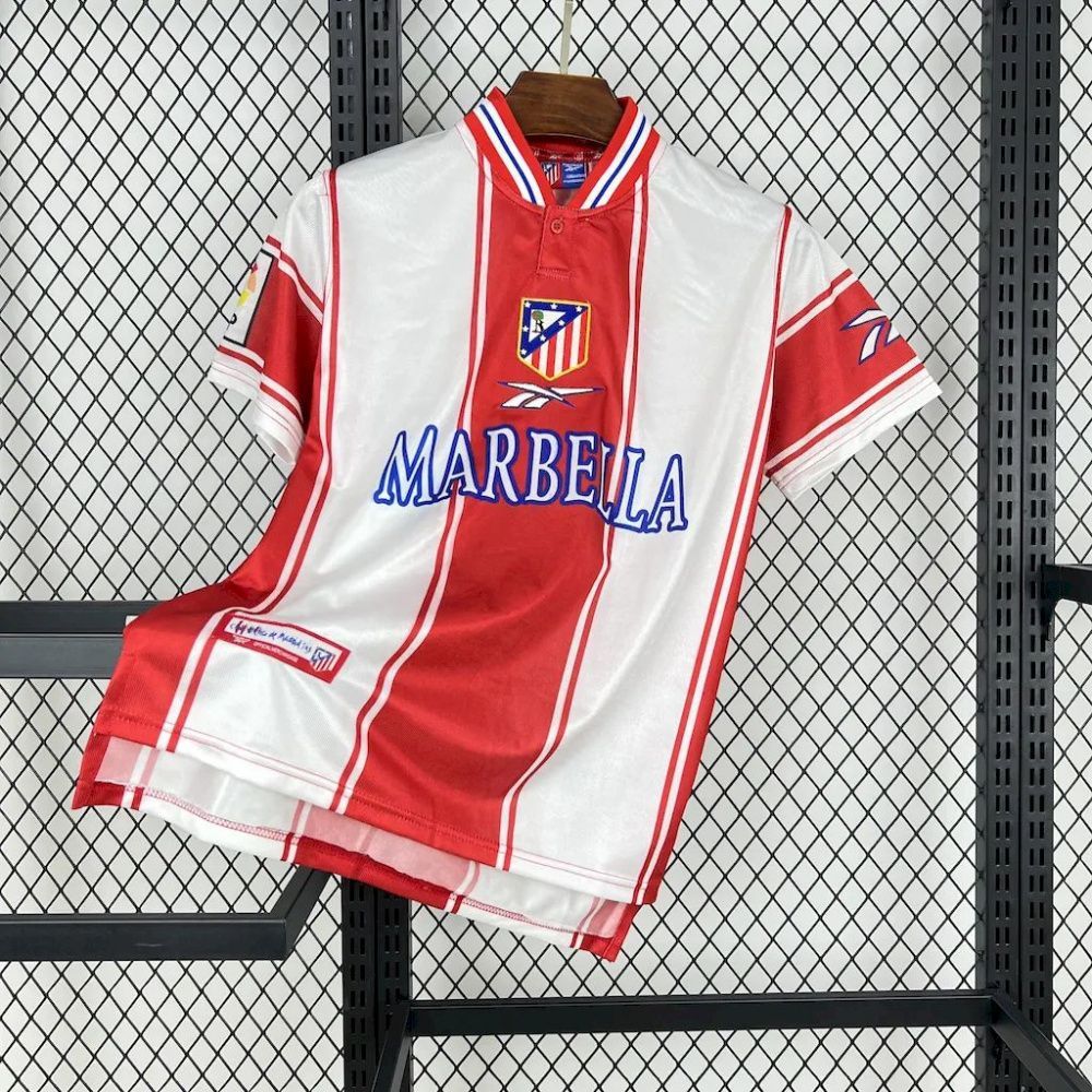 Camisa Retrô Atlético de Madrid I - Reebok 99/00