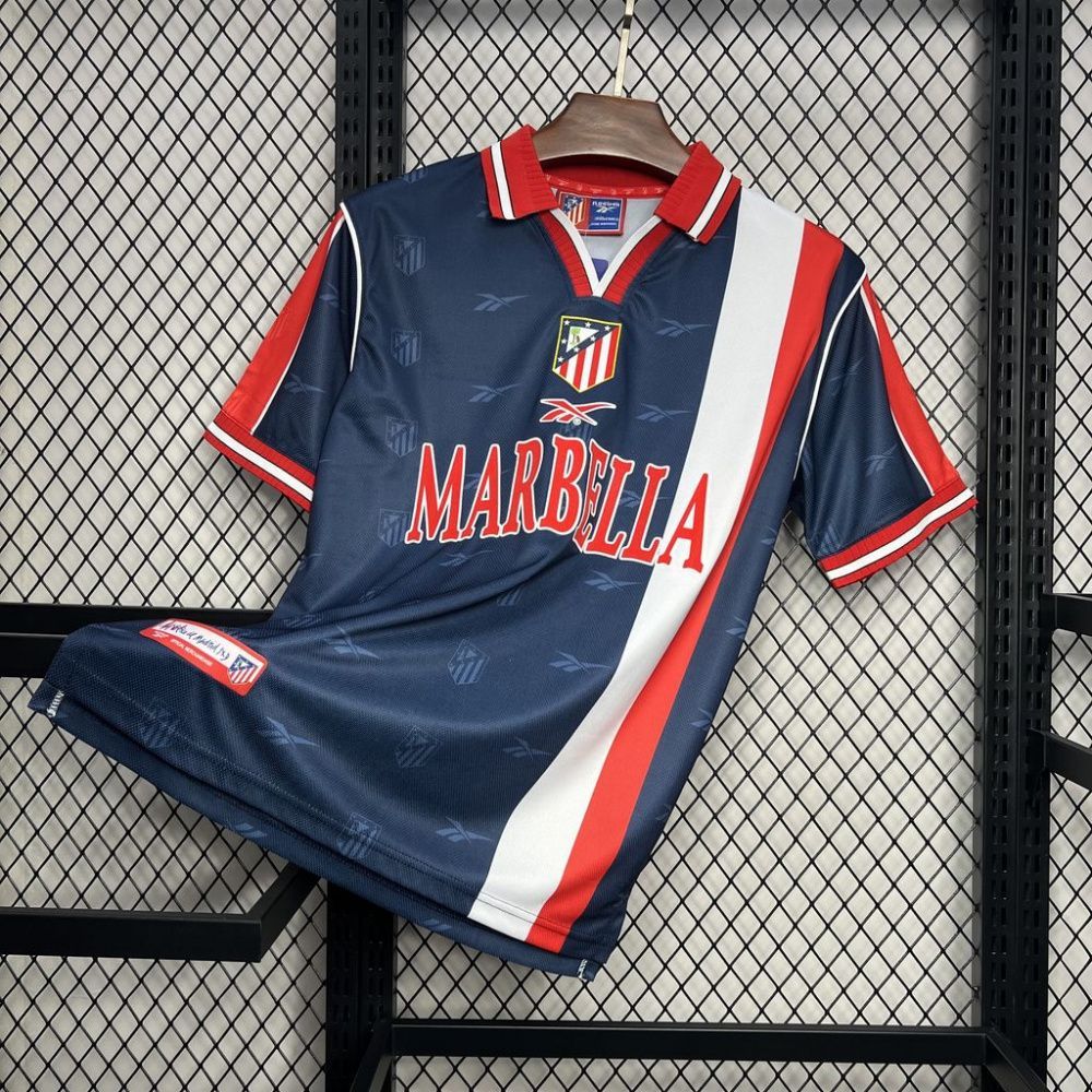 Camisa Retrô Atlético de Madrid II - Rebook 98/99