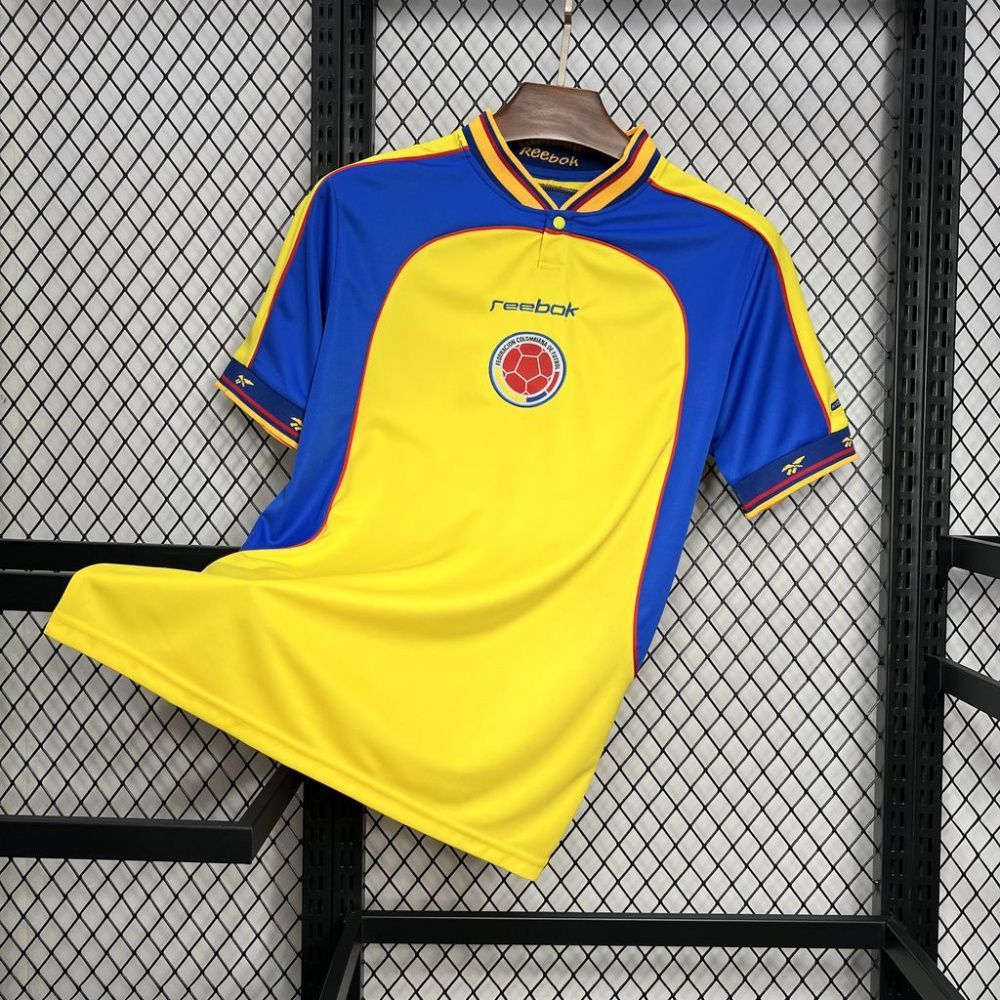 Camisa Retrô Colombia I - Rebook 2001