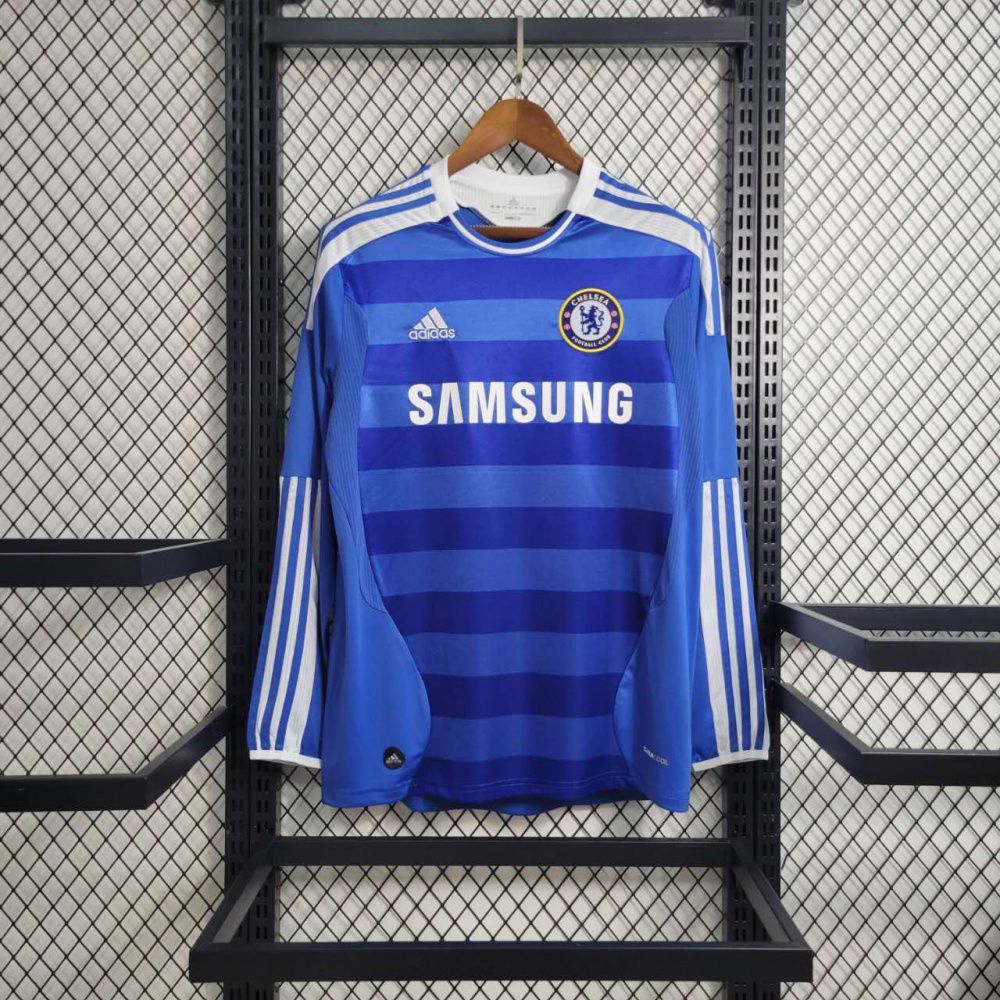 Camisa Retrô Manga Longa Chelsea I - Adidas 11/12