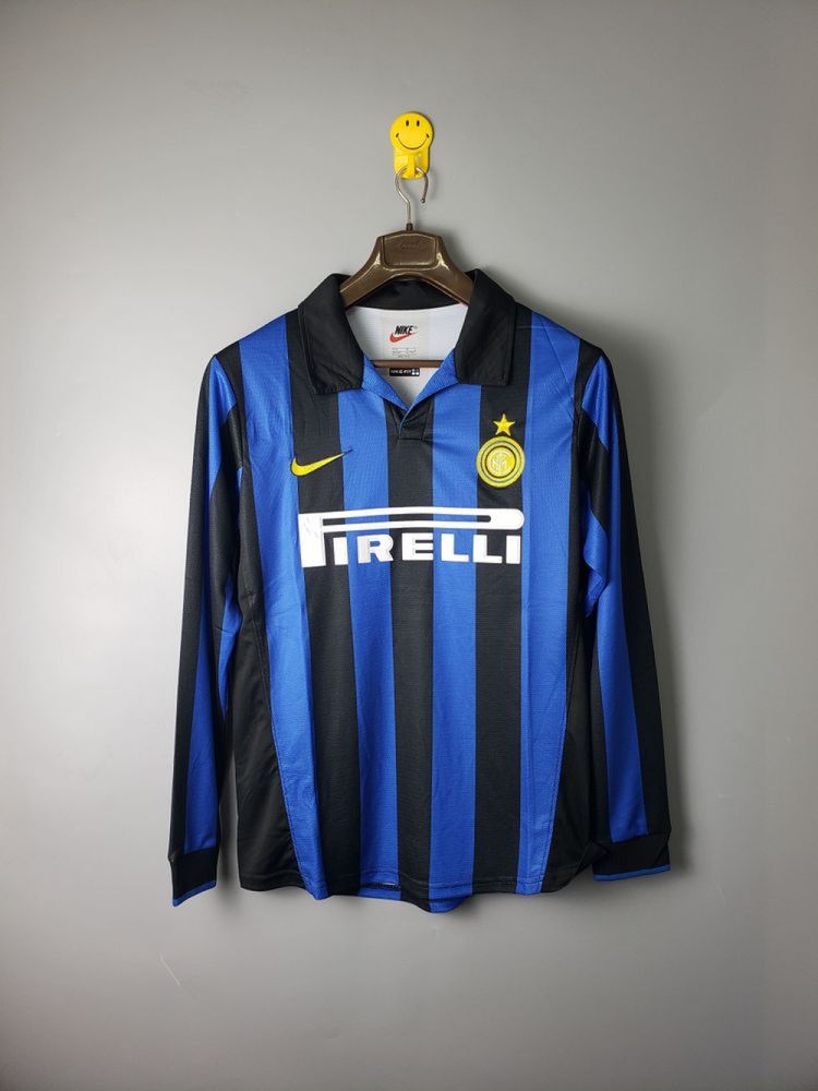Camisa Retrô Manga Longa Inter de Milão I - Nike 98/99