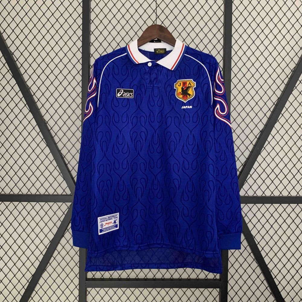 Camisa Retrô Manga Longa Japão I - Asics 1998