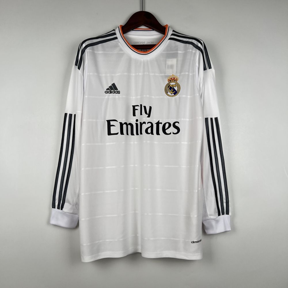Camisa Retrô Manga Longa Real Madrid I - Adidas 13/14