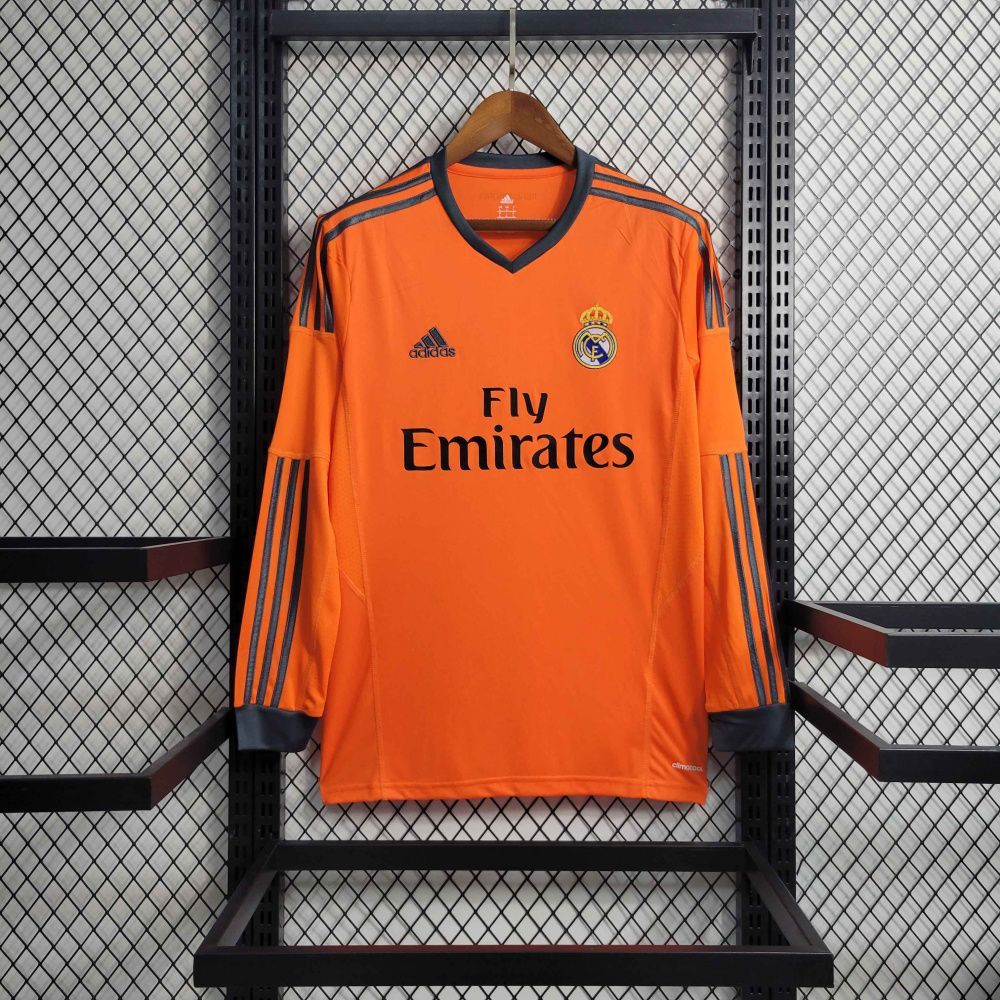 Camisa Retrô Manga Longa Real Madrid II - Adidas 13/14
