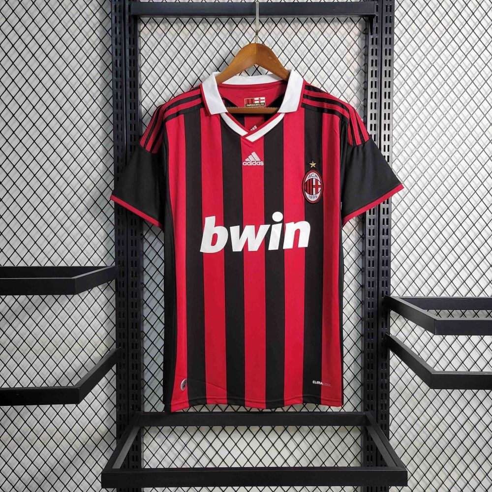 Camisa Retrô Milan I - Adidas 09/10