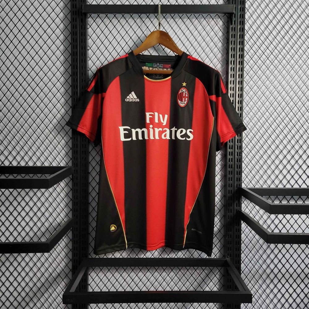 Camisa Retrô Milan I - Adidas 10/11
