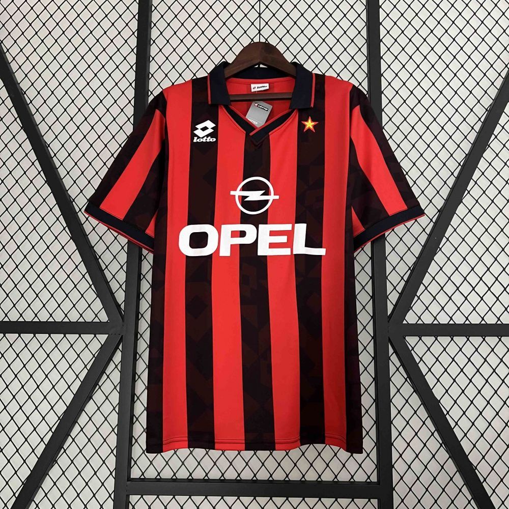 Camisa Retrô Milan I - Lotto 88/89
