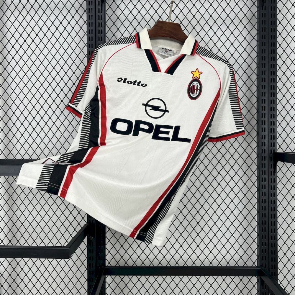 Camisa Retrô Milan II - Lotto 97/98