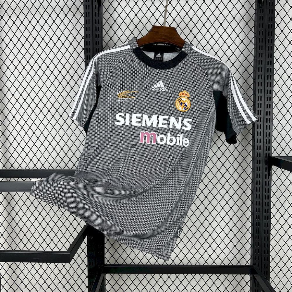 Camisa Retrô Real Madrid Goleiro I - Adidas 02/03
