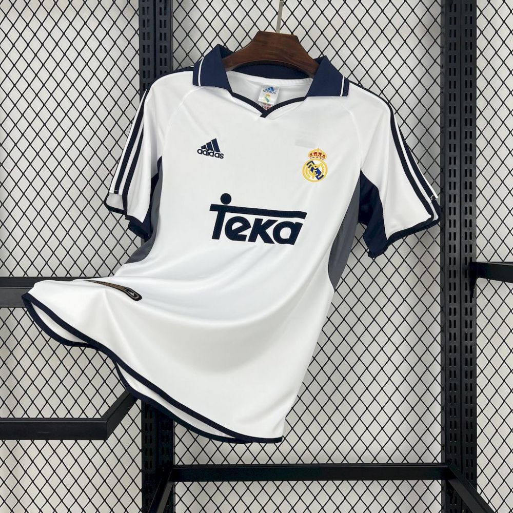 Camisa Retrô Real Madrid I - Adidas 00/01