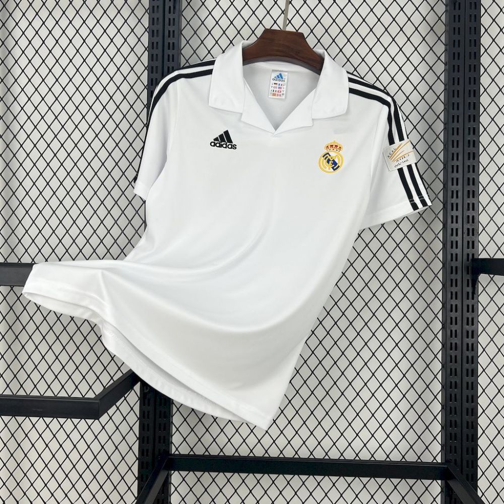 Camisa Retrô Real Madrid I - Adidas 01/02