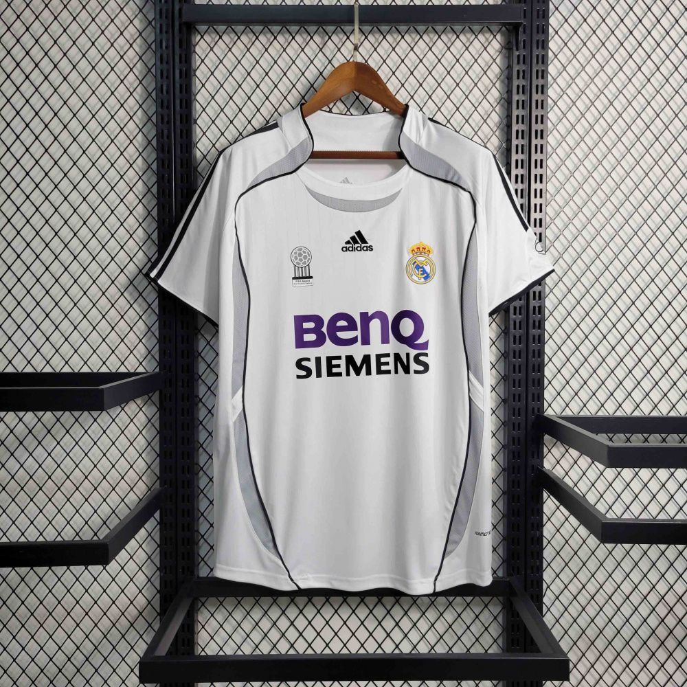 Camisa Retrô Real Madrid I - Adidas 06/07
