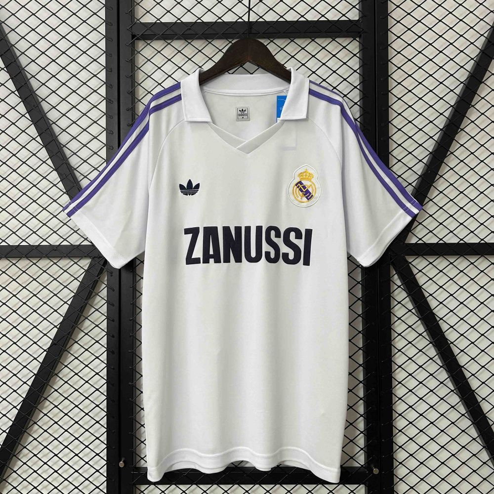 Camisa Retrô Real Madrid I - Adidas 84/85