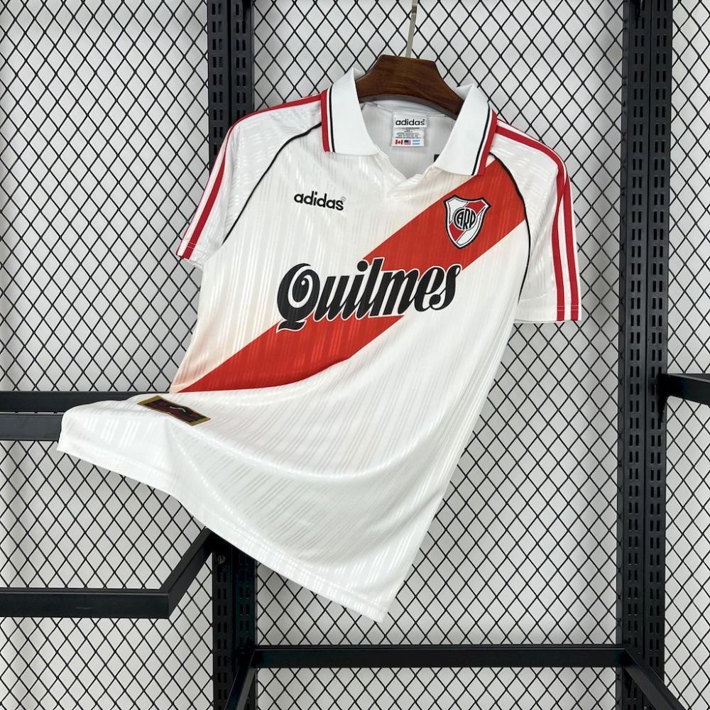 Camisa Retrô River Plate I - Adidas 96/97