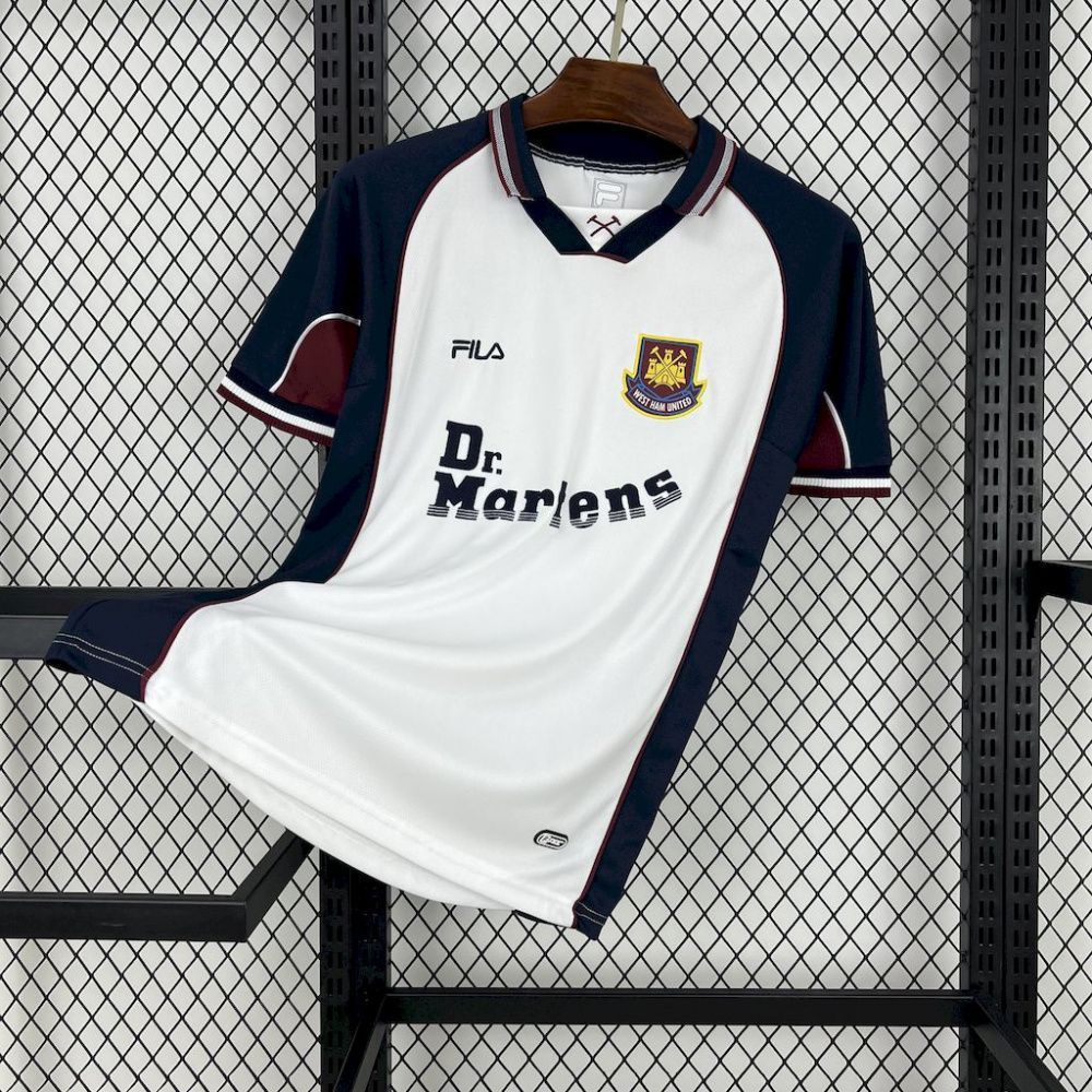 Camisa Retrô West Ham II - Fila 99/01