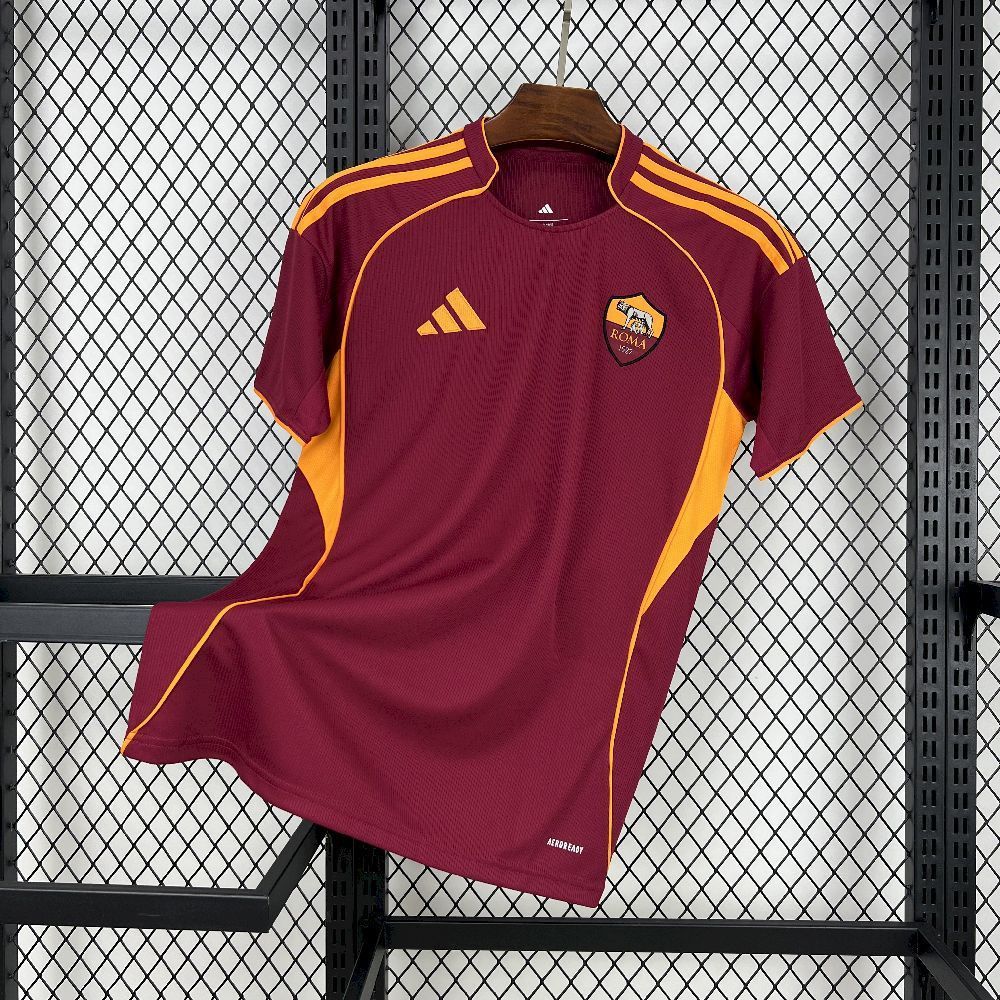 Camisa Masculina Roma I - Adidas 25/26