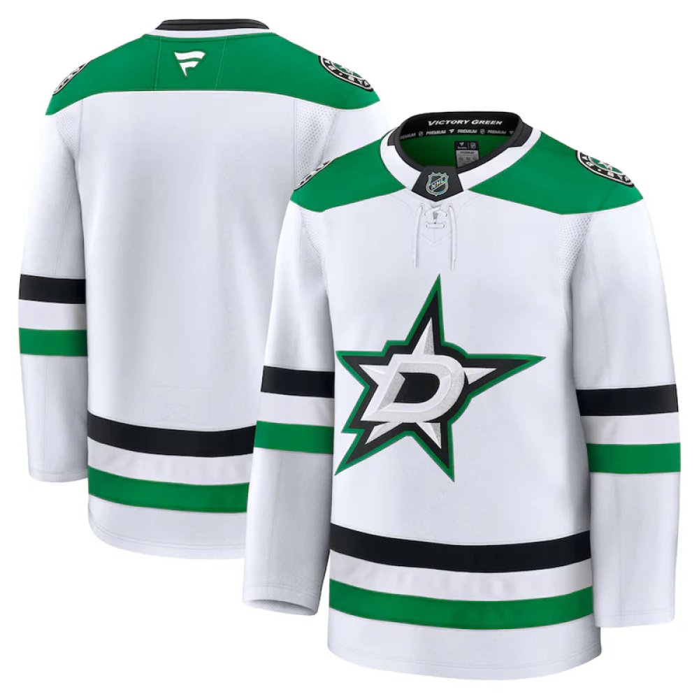 Camisa NHL Torcedor Dallas Stars Branca