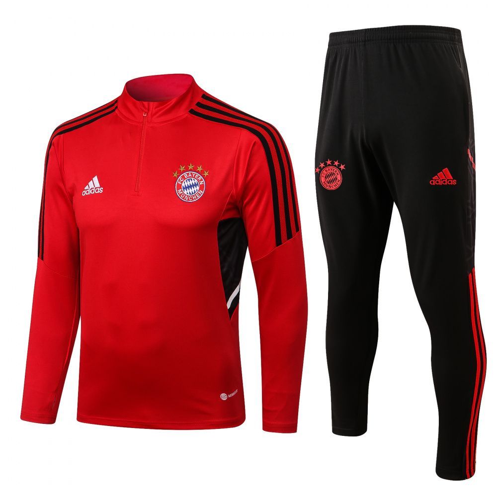 Conjunto de Frio meio zíper Bayern de Munique V - Adidas