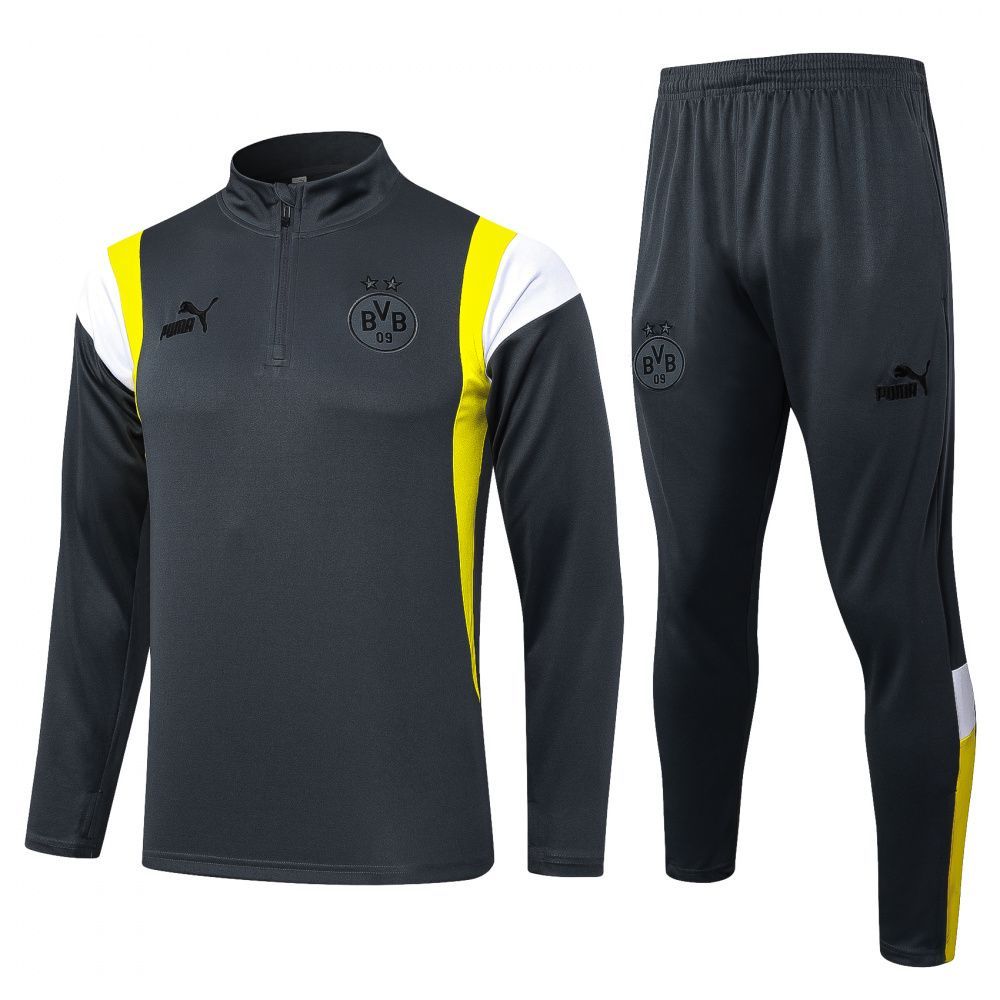 Conjunto de Frio meio zíper Borussia Dortmund IV - Puma