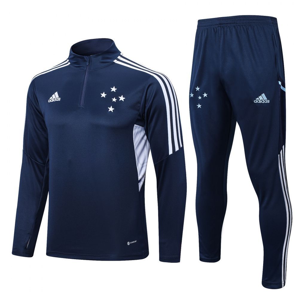 Conjunto de Frio meio zíper Cruzeiro IV - Adidas